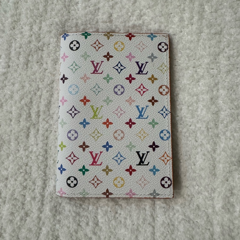 LV Multicolor Monogram Passport Holder